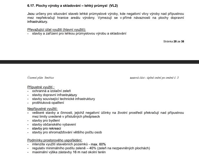 Prodej, Komerční pozemky, Smiřice