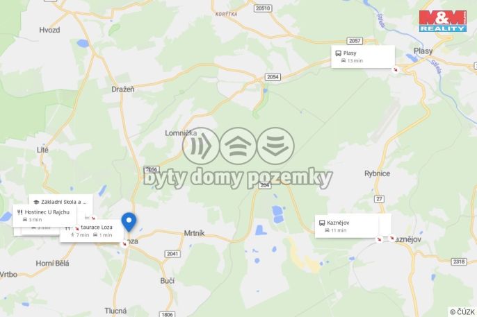 Prodej, Rodinný dům, Loza