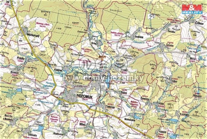 Prodej, Pole, Vrčeň