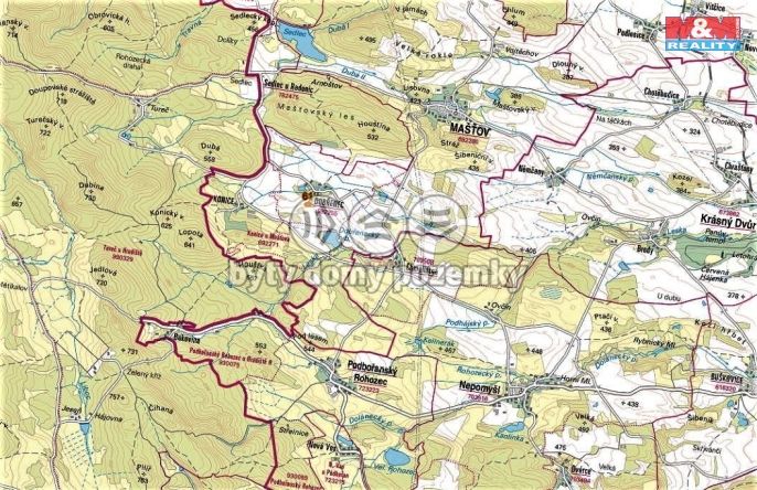 Prodej, Les, Mašťov