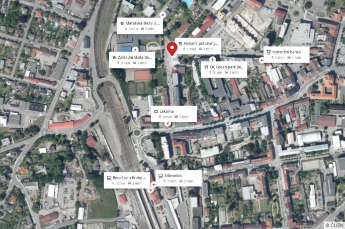 Prodej, Byt 3+kk, Benešov