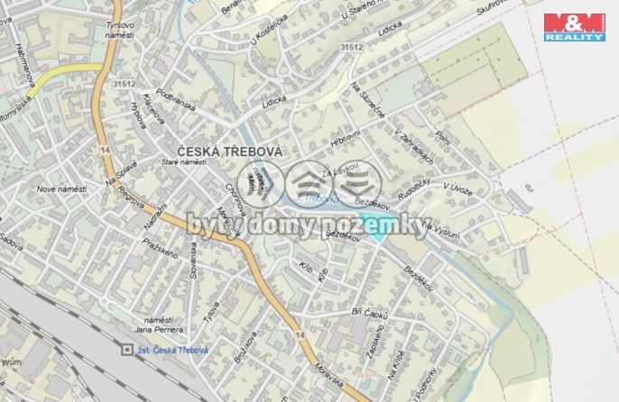 Prodej, Pozemek k bydlení, Česká Třebová