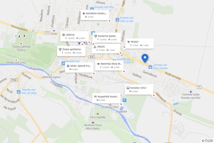 Prodej, Byt 1+1, Kostelec nad Orlicí