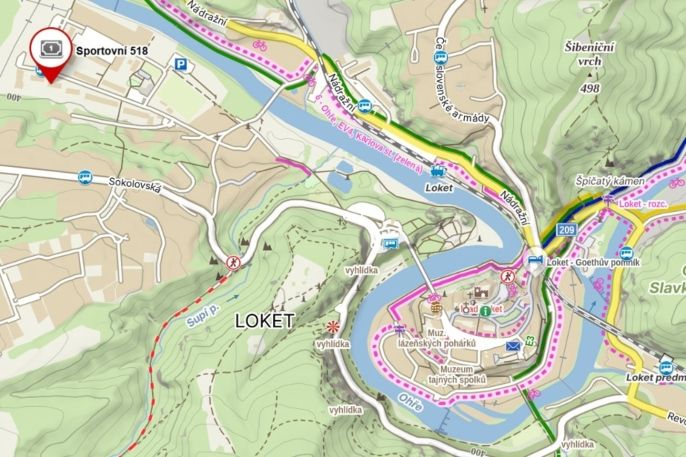 Prodej, Byt 2+1, Loket