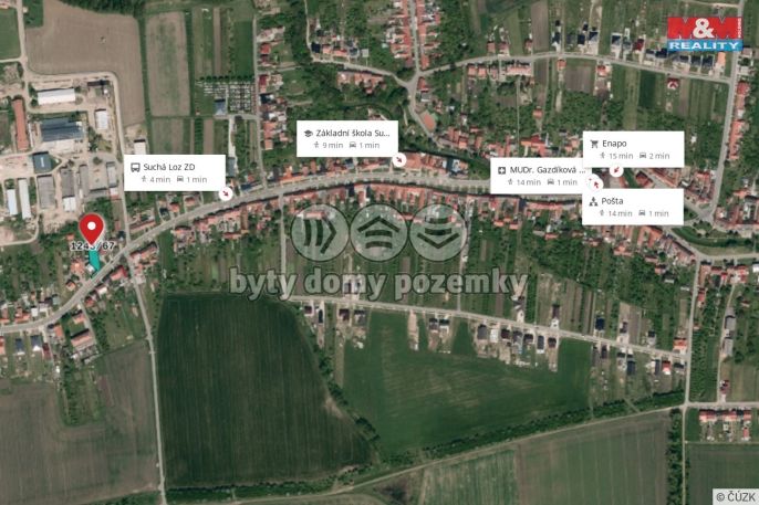 Prodej, Pozemek k bydlení, Suchá Loz