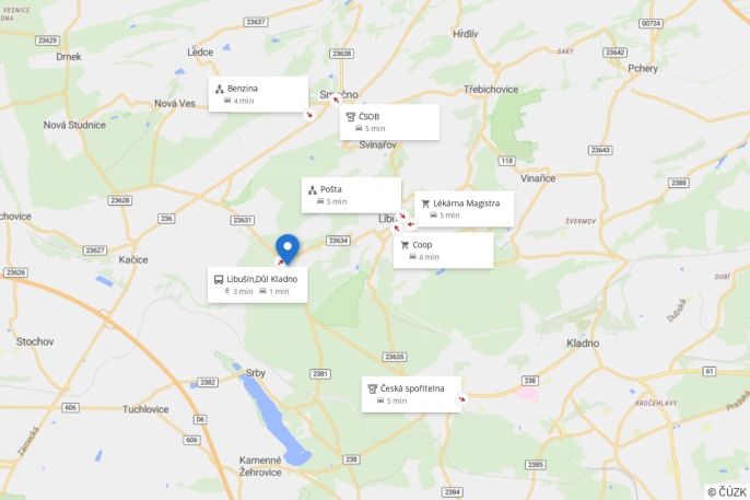 Pronájem, Byt 1+kk, Libušín