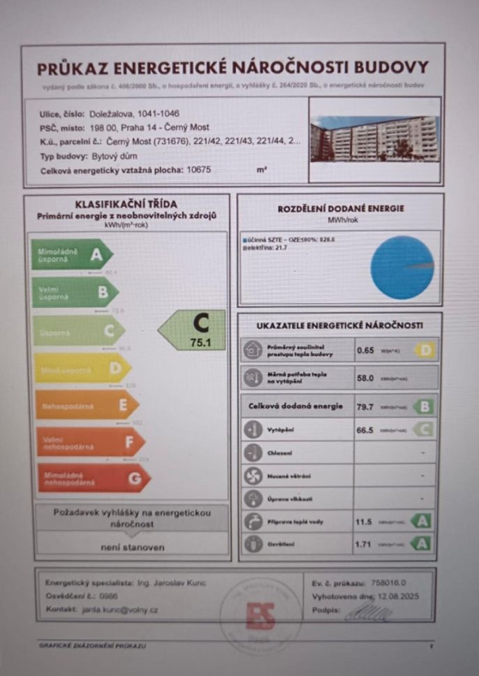 Prodej, Byt 3+kk, Praha