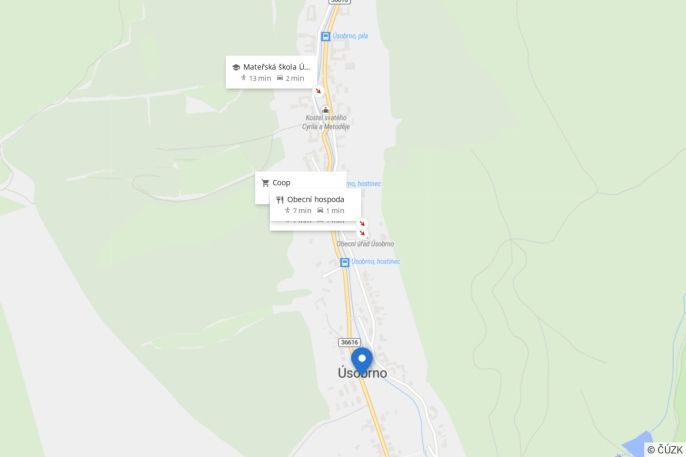 Prodej, Chata, Úsobrno