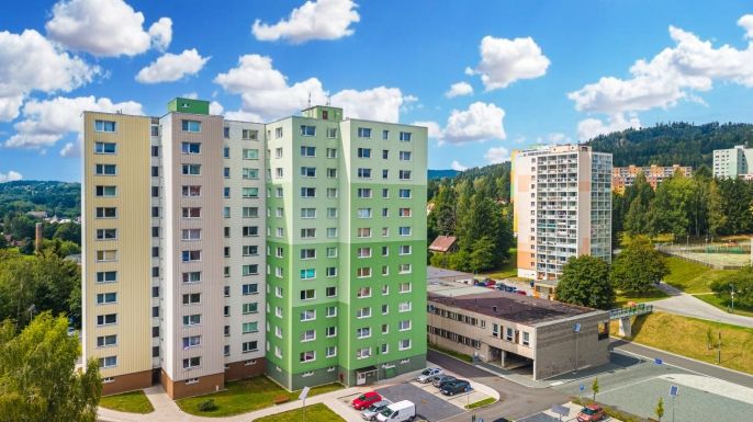 Prodej, Byt 1+1, Tanvald