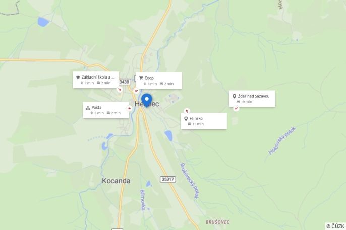 Prodej, Byt 3+kk, Herálec