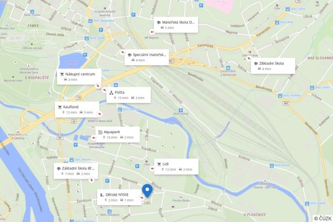 Prodej, Byt 2+1, Děčín