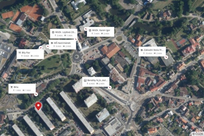 Pronájem, Byt 3+1, Benátky nad Jizerou