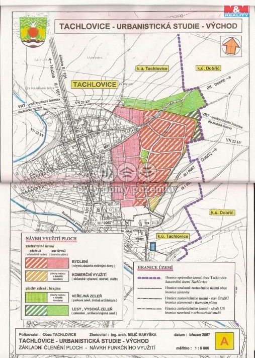 Prodej, Komerční pozemky, Tachlovice