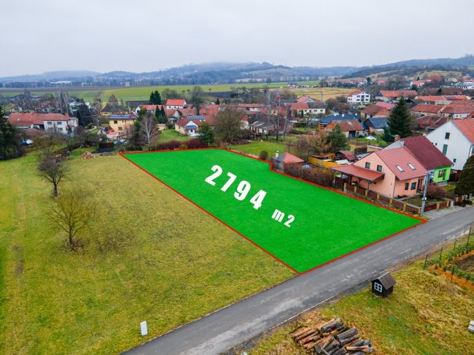 Prodej, Pozemek k bydlení, Cetkovice