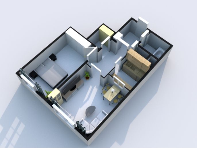 Prodej, Byt 2+1, Praha