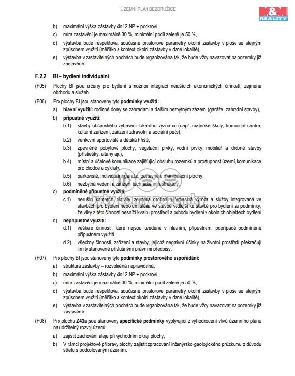 Prodej, Pozemek k bydlení, Bezdružice