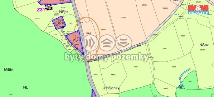 Prodej, Pole, Javornice