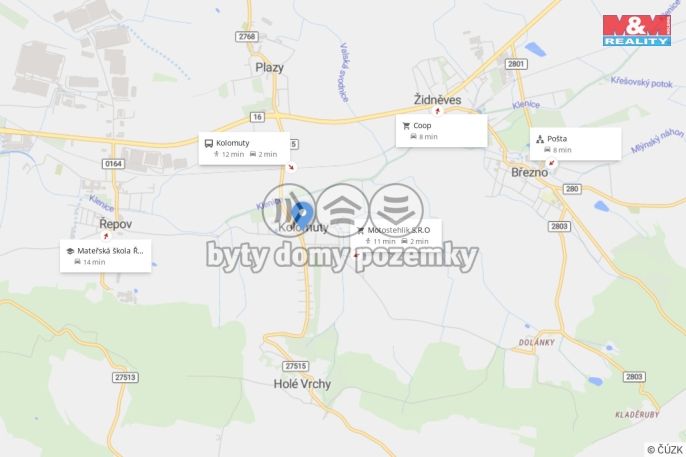 Prodej, Byt 2+kk, Kolomuty