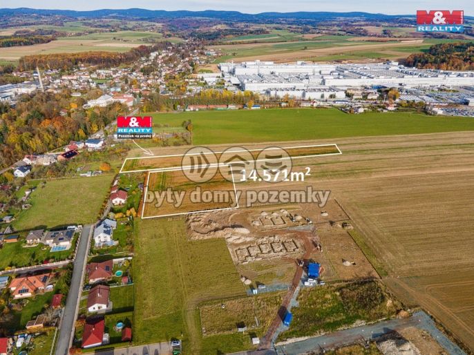 Prodej, Pozemek k bydlení, 14571 m², Kvasiny