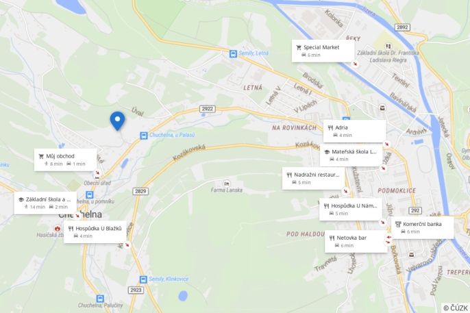 Prodej, Rodinný dům, Chuchelna