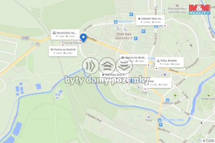 Prodej, Byt 3+kk, Žďár nad Sázavou