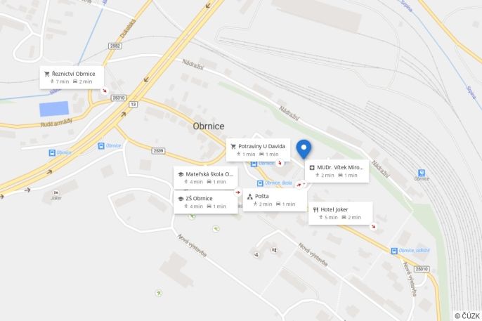Prodej, Byt 1+1, Obrnice