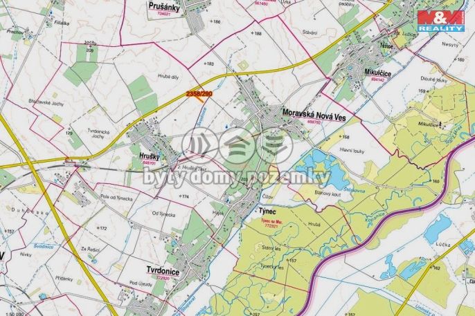 Prodej, Pole, Hrušky