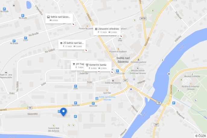 Pronájem, Byt 2+1, Světlá nad Sázavou