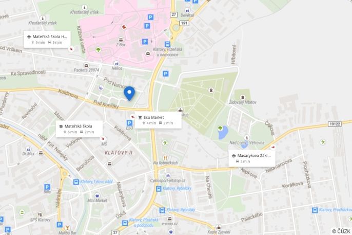 Pronájem, Byt 3+1, Klatovy