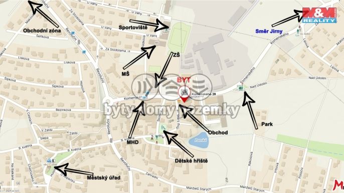 Prodej, Byt 3+kk, Šestajovice