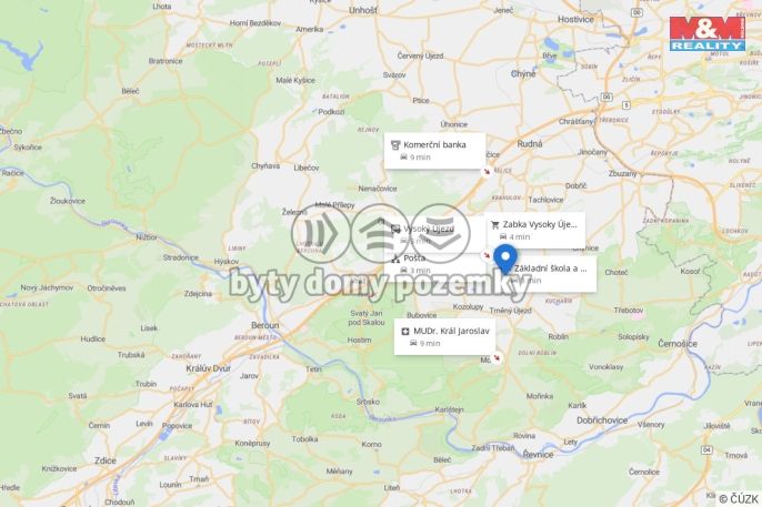 Prodej, Pozemek k bydlení, Vysoký Újezd