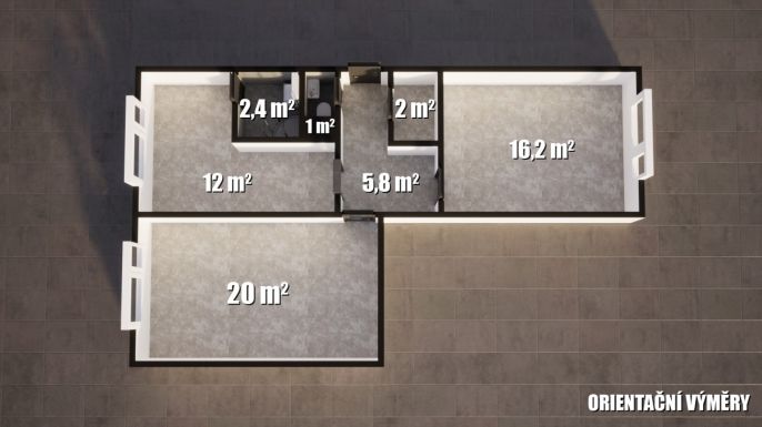 Prodej, Byt 2+1, Ústí nad Labem