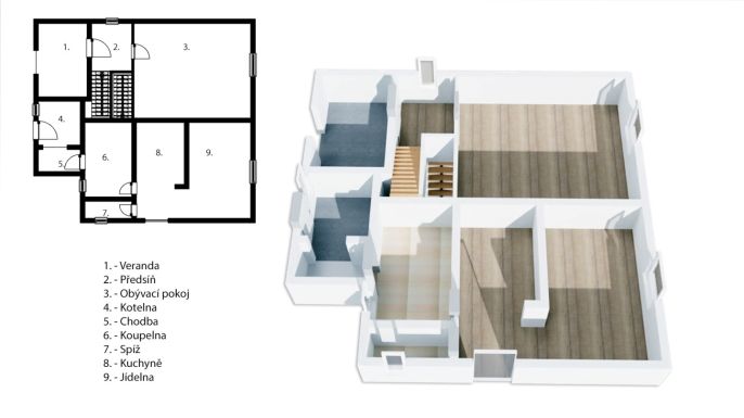 Prodej, Rodinný dům, Vítězná