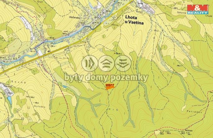 Prodej, Les, Lhota u Vsetína