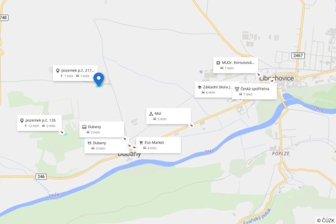 Prodej, Les, Libochovice