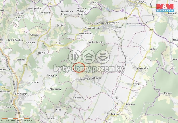 Prodej, Les, Vanovice