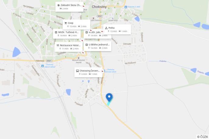 Prodej, Pozemek k bydlení, Chotoviny