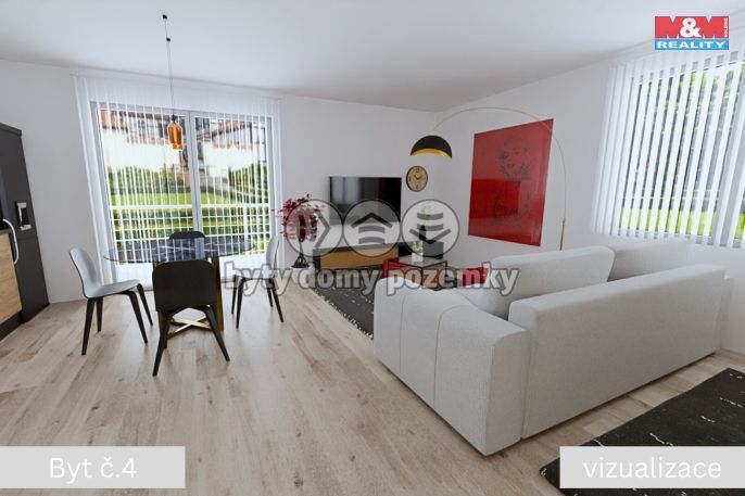 Prodej, Byt 2+kk, Žleby