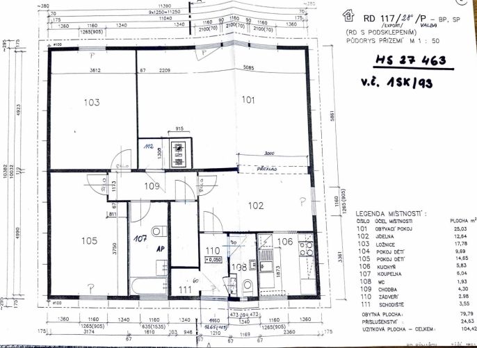 Prodej, Rodinný dům, Šestajovice