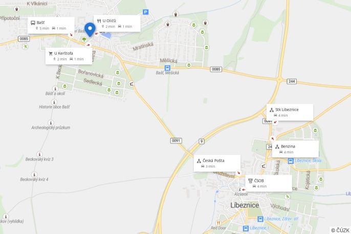 Pronájem, Sklad, Bašť