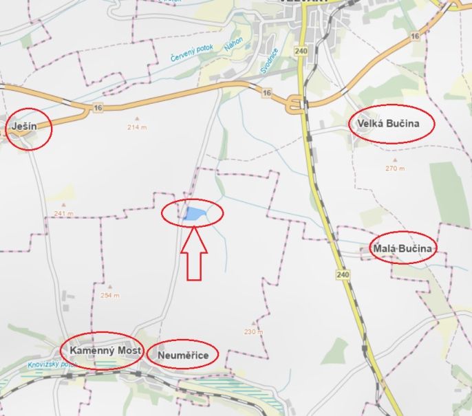 Prodej, Pole, Neuměřice