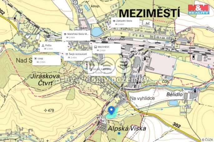 Prodej, Pozemek k bydlení, Meziměstí