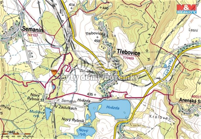 Prodej, Pole, Semanín