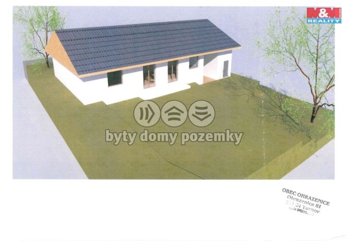 Prodej, Pozemek k bydlení, Ohrazenice