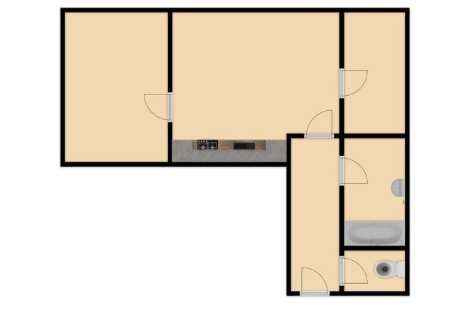 Pronájem, Byt 3+kk, Kolín
