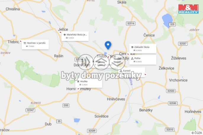 Prodej, Komerční pozemky, Cerekvice nad Bystřicí