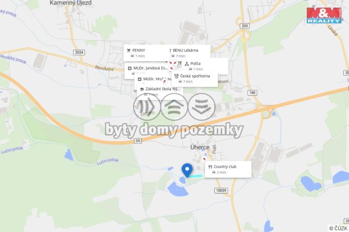 Prodej, Pozemek k bydlení, Úherce