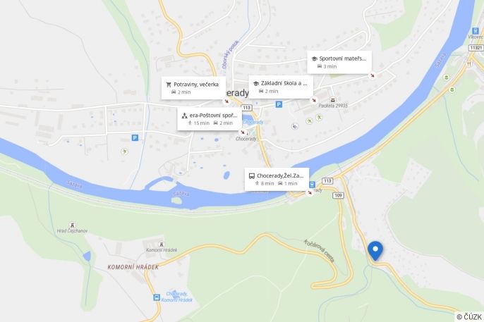 Prodej, Rodinný dům, Chocerady