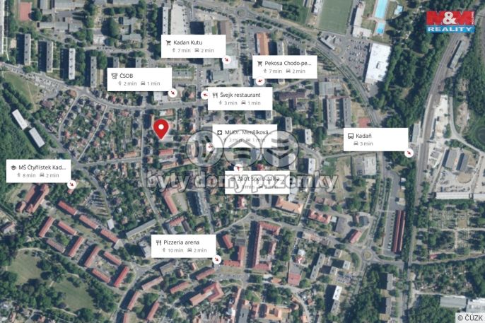 Prodej, Byt 3+1, Kadaň