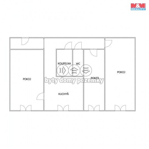 Prodej, Byt 3+1, České Budějovice